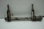 1977 Yamaha XS360-2D (#413) Rear Axle Back Wheel With Chain Tensioners.. Fixed Price $29.66.