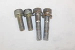 1986 Kawasaki 454 Ltd Front Fork Steering Stem Upper Cover Bolts. Fixed Price $7.50.