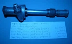 1976-80 Kawasaki KZ900 KZ1000 Front Axle + Speedo Drive Pn# 41068-049 41078-008. Fixed Price $59.95.