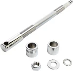 Drag Specialties Chrome Front Axle Kit #173972 Harley Davidson Softail. Fixed Price $106.95.