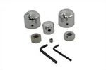 V-twin Front Axle Cap Cover Set Fits Harley Davidson 37-0035. Fixed Price $48.06.