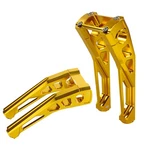 8.5" Gold Pullback Risers For Harley 2018-23 Street Bob Low Rider Fxst Fxlrst. Fixed Price $159.95.