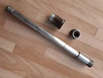 87-93 Kawasaki EX500. Used Oem Front Wheel Axle With Collar And Nut. Fixed Price $20.00.