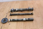 2002 Honda CRF450R Front/rear Axles. Fixed Price $45.00.