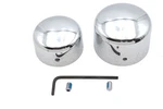 Chrome Rear Axle Nut Cover Set For Harley-davidson. Fixed Price $48.99.