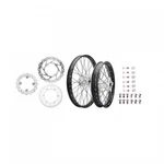Tusk Impact Complete Front/rear Wheel Package 1.60 X 21 2.15 19 Black. Fixed Price $800.73.