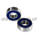 Suzuki RG125 (euro) 1992-1994 Balls Front Wheel & Bearings Seal Kit. Fixed Price $17.45.