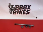 1993 Honda CR80R Front Wheel Axle And Collars. Fixed Price $25.99.