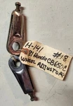1981 Honda CB650C Swingarm Chain Tensioner Adjustment Brackets. Fixed Price $22.00.