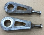 Honda CR125 Chain Adjusters ( Set Of ) 1979-80 Used Oem Part P/n 40543-444-000. Fixed Price $75.00.