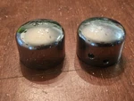 Harley-davidson 44117-07A Chrome Front Axle Nuts Covers Softail Dyna Touring. Fixed Price $17.99.