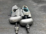 2008 Kawasaki Ninja EX650 Chain Adjuster, Rear Axle Swingarm #2926. Fixed Price $50.00.