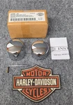 Oem Harley-davidson 2000-07 Softail Plain Rear Axle Nut Covers 44256-01. Fixed Price $30.00.