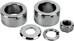 Colony Axle Spacer/nut Kit Front Chrome #2339-5 Harley Davidson Dyna. Fixed Price $43.95.