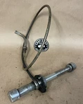 Oem Harley Front Axle Assembly & Speedometer Cable, 43895-87B, 1988-1995, 39MM. Fixed Price $39.99.