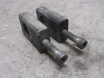 Harley '06 Fxdi Rear Axle Adjusters W/bolts, 41571-06, Nice Shape, Used #3215. Fixed Price $20.00.