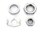 Chrome Rear Axle Nut And Lock Kit For Harley-davidson. Fixed Price $50.99.
