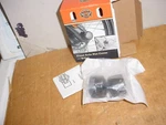 Harley Davidson Black Front Axle Nut Covers 43428-09. Fixed Price $39.00.