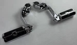 Harley Chrome Willie Skull Footpegs W/long Angled Mounts 50370-04 50500167. Fixed Price $180.50.