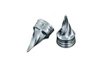 Kuryakyn Twisted Front Axle Caps #1217 Harley Davidson. Fixed Price $80.99.
