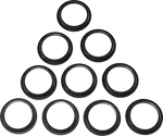 Drag Specialties Fork Dust Seals 49 Mm 10-PACK 57-104-10 0407-0670. Fixed Price $96.54.