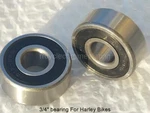 3/4" Sealed Wheel Bearing Harley Big Twin Softail Dyna Sportster Oem #9267 QTY2. Fixed Price $22.95.
