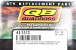 Quadboss Honda TRX200 TRX250 TRX300 Front Wheel Bearing Seal Kit 41-3312 **new**. Fixed Price $9.99.