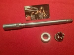 1981 Honda CM400 Motorcycle Front Wheel Axle Spindle With Spacer And Nut Oem. Fixed Price $21.50.