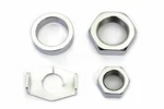 Chrome Rear Axle Nut And Lock Kit For Harley Davidson By V-twin. Fixed Price $37.99.