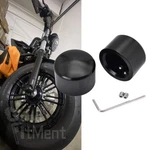 2X Black Cnc Front Axle Cap Nut Covers For Harley Davidson Vrsc Models 2002-2011. Fixed Price $28.46.
