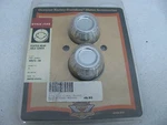 New Harley Davidson Fluted Rear Axle Covers 44573-04 Dyna. Fixed Price $59.00.