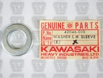 Kawasaki Nos New 42046-010 Lh Left Sleeve Washer H1 Kh W1SS W2SS W2TT. Fixed Price $10.99.