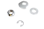 Flt Rear Axle Nut Kit Zinc Plated For Harley-davidson. Fixed Price $73.99.