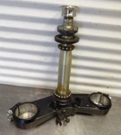 00-06 Kawasaki Ninja ZX12R Lower Triple Tree Fork Clamp Steering Stem 44037-1431. Fixed Price $31.57.