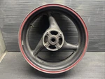 2002 Honda CBR954RR Rear Rim, Back Wheel Straight #72325. Fixed Price $150.00.
