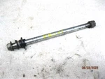 Yamaha TW200 Front Axle W/ All Spacers, Nut, .... Straight Good Threads 87'. Fixed Price $28.99.
