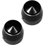 Accutronix 1IN. Elite Night Series Front Axle Caps Motorcycle Street Bike. Fixed Price $78.09.