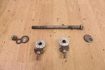 2009 Ktm 50 Sx Rear Axle W/ Adjusters. Fixed Price $39.00.