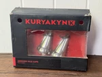 Kuryakyn Nos 1226 Chrome Grooved Axle Caps V-rod Electraglide Fxwg #B7. Fixed Price $61.06.