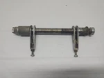 1974 Honda CL200 Scrambler Rear Axle And Tensioners 42301-316-670. Fixed Price $15.00.