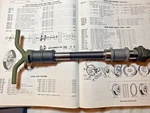 Harley Wlc Rear Axle W/ Handle Complete Kit Wwii Oem# 3995-41A. Fixed Price $149.95.