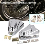 Chrome Rear Swingarm Axle Covers For Harley Fatboy Efi Flstfi Heritage Softail. Fixed Price $68.98.