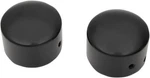 Drag Specialties 0214-1235 Black Front Axle Nut Covers For Touring 08-23. Fixed Price $52.38.