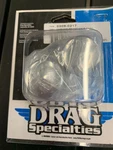 Drag Specialties 0309-0217 Chrome Front Axle Caps Harley Dyna Flht Flt. Fixed Price $30.95.