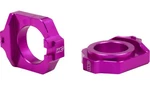 Works Connection Elite Axle Block Kit Purple #17-P221 For Honda 450/CRF 250. Fixed Price $78.00.