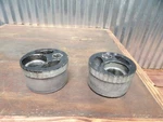 90-93 Kawasaki Ninja ZX1100 Rear Axle Eccentric Adjusters Chain Tensioners. Fixed Price $25.00.