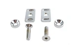 Chrome Swingarm End Plate Adjuster Hardware Kit For Harley-davidson. Fixed Price $39.99.