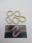 Lot Of 5 Harley Davidson Genuine Nos Aermacchi Felt Seals Mls Msr 41181-61P. Fixed Price $49.99.