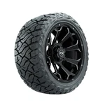 Set 4 Gtw 15" Raven Matte Black Wheels & 23X10-R15 Maverick A/t Offroad Tire. Fixed Price $995.99.