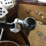 Translucent Black 8 Ball Custom Metal Flake Shift Knob W/ Brody Wheel Adapter. Fixed Price $86.29.